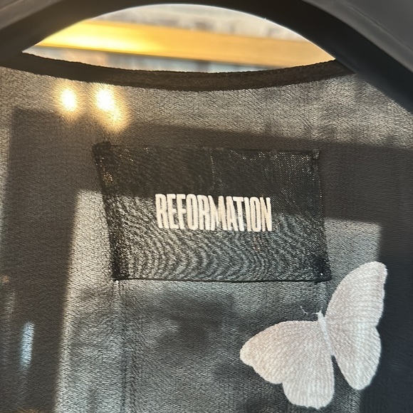 RARE REFORMATION CARINA WRAP DRESS - Picture 8 of 9